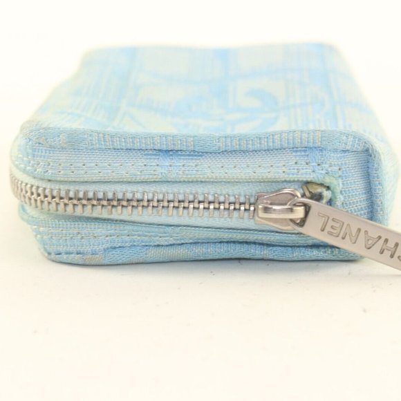 Chanel Blue CC Zip Pouch 3CC712K - Picture 6 of 12